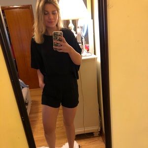 White House Black Market Romper Size 4